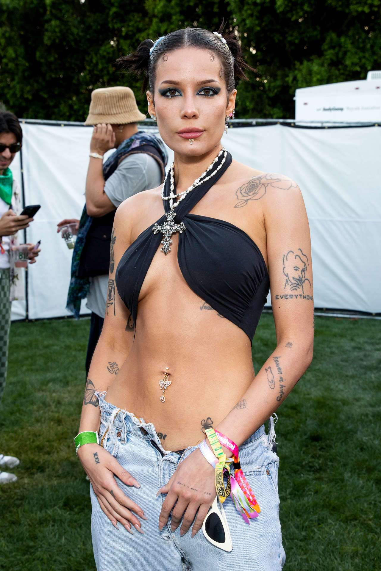 Halsey at REVOLVE Event in LA