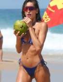Izabel Goulart Booty in Shower, Bikini Photoshoot in Rio De Janeiro