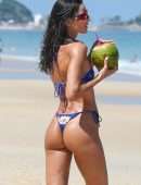 Izabel Goulart Booty in Shower, Bikini Photoshoot in Rio De Janeiro