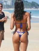 Izabel Goulart Booty in Shower, Bikini Photoshoot in Rio De Janeiro