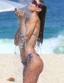 Izabel Goulart Booty in Shower, Bikini Photoshoot in Rio De Janeiro