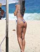 Izabel Goulart Booty in Shower, Bikini Photoshoot in Rio De Janeiro