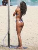 Izabel Goulart Booty in Shower, Bikini Photoshoot in Rio De Janeiro