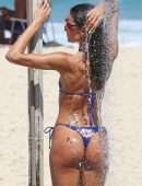 Izabel Goulart Booty in Shower, Bikini Photoshoot in Rio De Janeiro