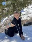 Jordyn Jones Booty in Snow Photoshoot