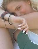 Jordyn Jones Booty in a Skimpy Bikini in Coachella Photoshoot