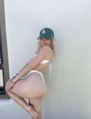 Jordyn Jones Booty in a Skimpy Bikini in Coachella Photoshoot