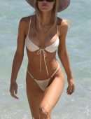 Joy Corrigan Booty in a Tiny Bikini in Miami Beach