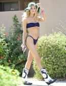 Joy Corrigan Booty in a Tiny Bikini in Indio