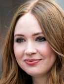 Karen Gillan Leggy at 2022 New York City Tartan Day Parade