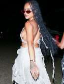 Karrueche Tran Pokies at the Coachella Valley Music And Arts Festival