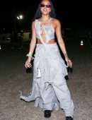 Karrueche Tran Pokies at the Coachella Valley Music And Arts Festival