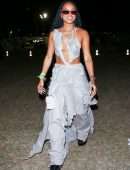 Karrueche Tran Pokies at the Coachella Valley Music And Arts Festival
