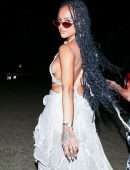 Karrueche Tran Pokies at the Coachella Valley Music And Arts Festival