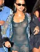 Karrueche Tran Pokies at Neon Festival at Coachella 2022 in Indio