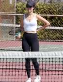 Meagan Camper Booty, Playing Tennis with Pete Wentz in Los Angeles