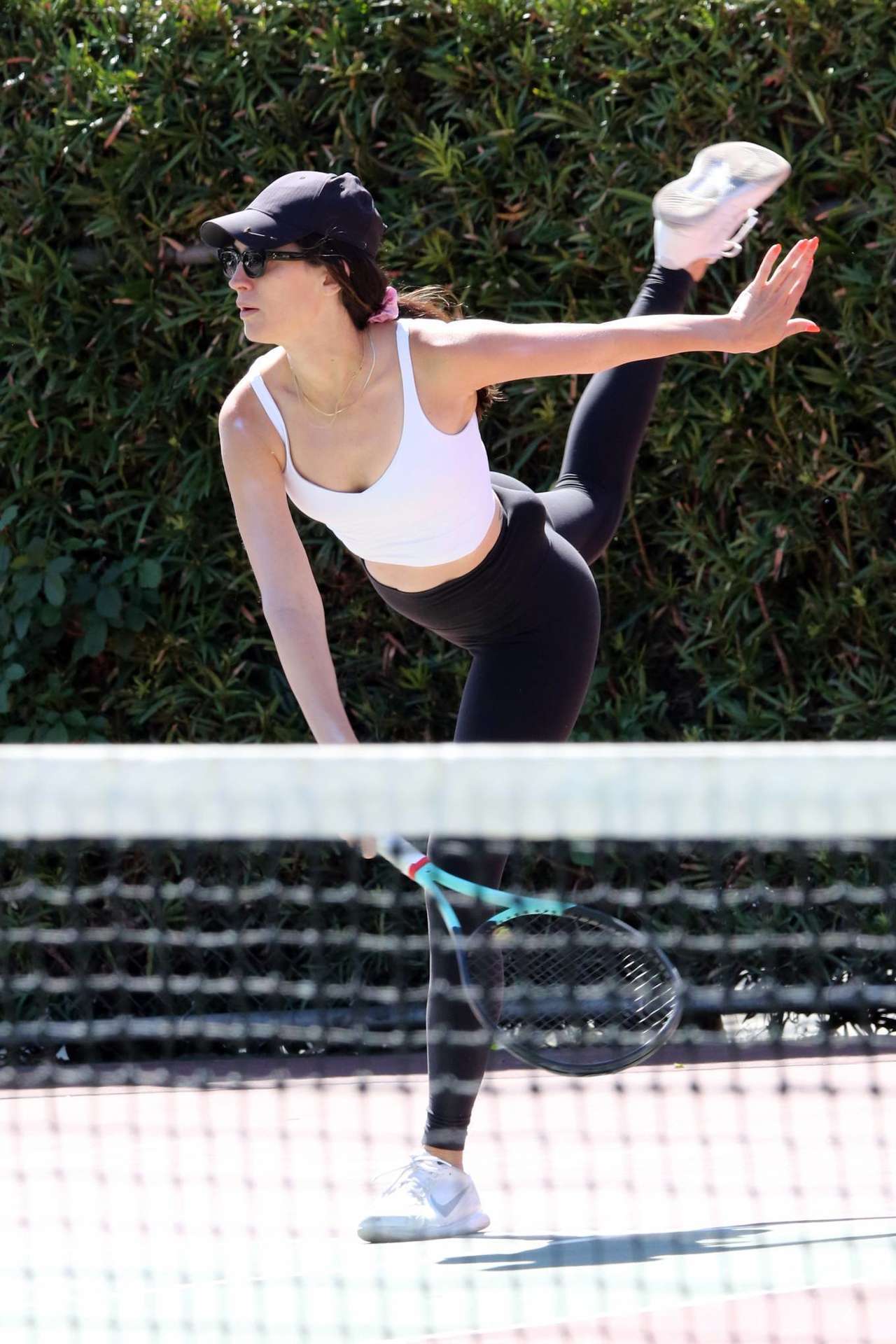 Meagan Camper Booty, Playing Tennis with Pete Wentz in Los Angeles