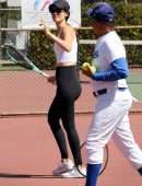 Meagan Camper Booty, Playing Tennis with Pete Wentz in Los Angeles