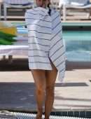 Nikki Bella Booty in Bikini on Vacation in Indian Wells