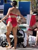Nikki Bella Booty in Bikini on Vacation in Indian Wells
