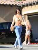 Sara Sampaio Cleavage at the Coachella Valley Music And Arts Festival in Indio