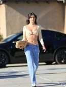Sara Sampaio Cleavage at the Coachella Valley Music And Arts Festival in Indio