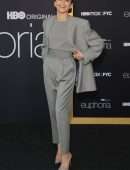 Zendaya in a Suit at HBO Max "Euphoria" FYC in Los Angeles