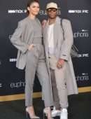 Zendaya in a Suit at HBO Max "Euphoria" FYC in Los Angeles