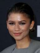 Zendaya in a Suit at HBO Max "Euphoria" FYC in Los Angeles
