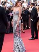Alessandra Ambrosio’s Cleavage at the Premiere of “Three Thousand Years Of Longing” in Cannes