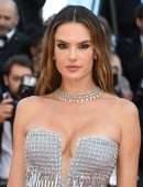 Alessandra Ambrosio’s Cleavage at the Premiere of “Three Thousand Years Of Longing” in Cannes