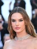 Alessandra Ambrosio’s Cleavage at the Premiere of “Three Thousand Years Of Longing” in Cannes