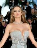 Alessandra Ambrosio’s Cleavage at the Premiere of “Three Thousand Years Of Longing” in Cannes