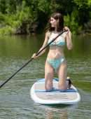 Alexandra Daddario in Bikini in New Orleans, Louisiana