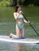 Alexandra Daddario in Bikini in New Orleans, Louisiana
