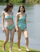 Alexandra Daddario in Bikini in New Orleans, Louisiana