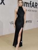 Alexis Ren Cleavage at amfAR Gala in Cannes