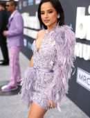 Becky G Leggy and Cleavage at 2022 Billboard Music Awards in Las Vegas