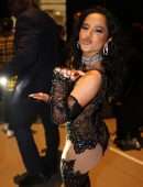 Becky G Leggy and Cleavage at 2022 Billboard Music Awards in Las Vegas