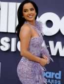 Becky G Leggy and Cleavage at 2022 Billboard Music Awards in Las Vegas