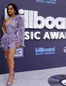 Becky G Leggy and Cleavage at 2022 Billboard Music Awards in Las Vegas