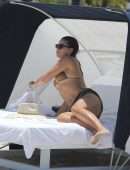 Brooks Nader Booty in Bikini on a Beach in Miami