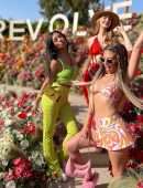 Chanel West Coast Booty in a Short Skirt at Coachella