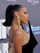 Doja Cat Cleavage at 2022 Billboard Music Awards in Las Vegas