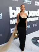 Doja Cat Cleavage at 2022 Billboard Music Awards in Las Vegas