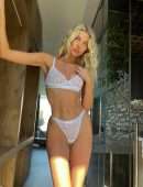 Elsa Hosk in a See-Through Lingerie Photoshoot