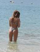 Haley Kalil Booty in Tiny Bikini on Beach in Cabo San Lucas
