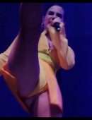 Joanna JoJo Levesque Upskirt and Booty OnStage while Performing Live in Manchester
