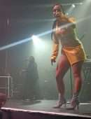 Joanna JoJo Levesque Upskirt and Booty OnStage while Performing Live in Manchester