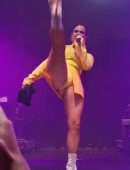 Joanna JoJo Levesque Upskirt and Booty OnStage while Performing Live in Manchester